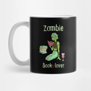 Zombie Book Lover Mug